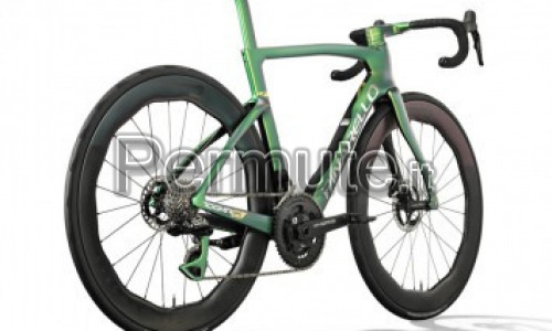 2025 Pinarello Dura Ace Di2 - SRM Crankset - Luxter Green 1k Road Bike | WAREHOUSEBIKE